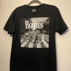 The Beatles Black Hybrid Tee